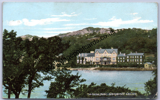 The Eccles Hotel, Glengarriff, Co Cork old collectable postcard