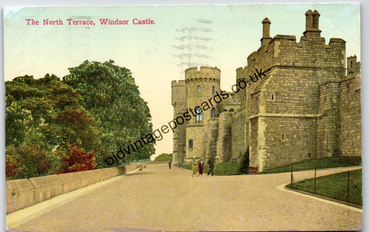 The North Terrace Windsor Castle collectable postcard